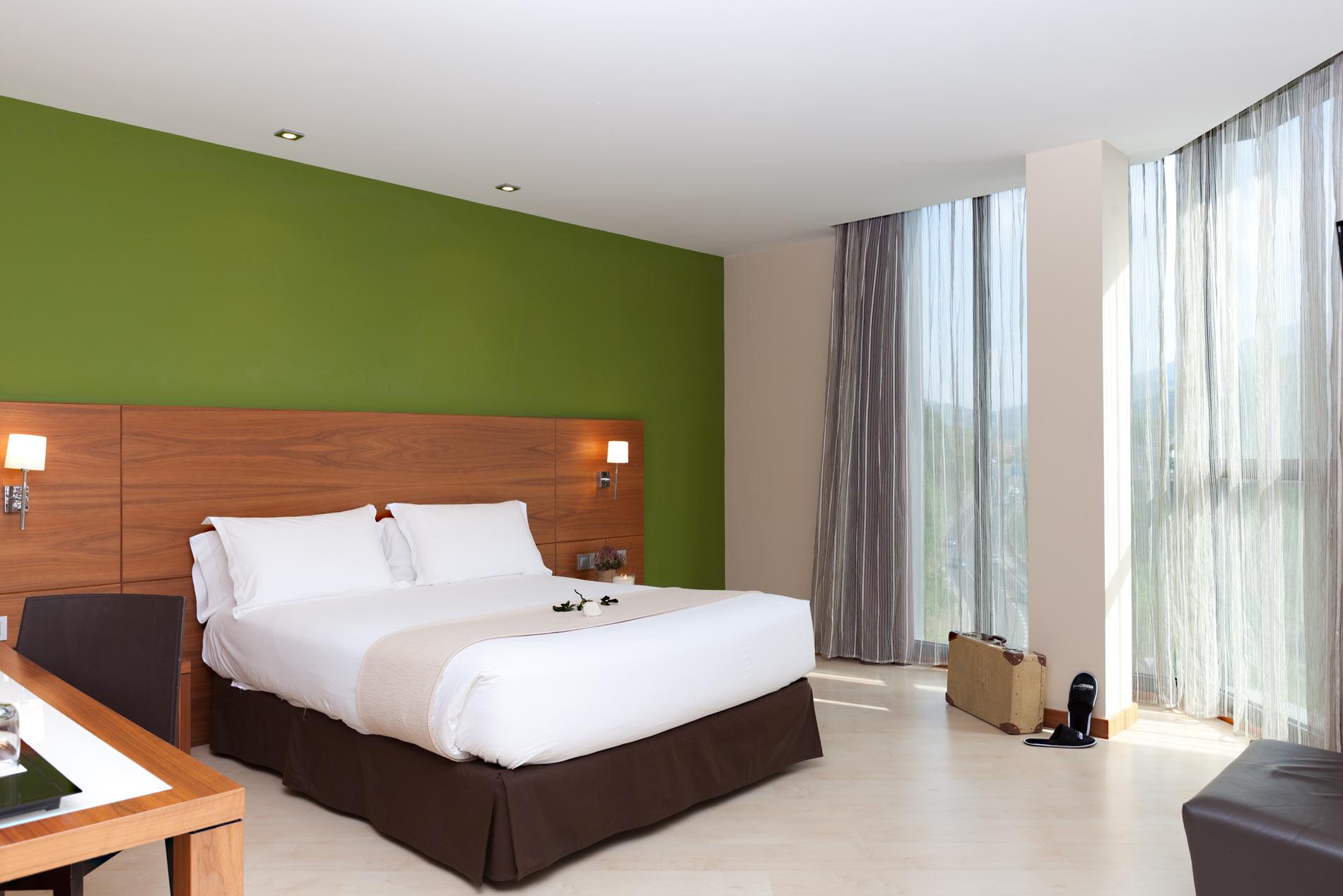 Spirit Hotel Gran Bilbao Dış mekan fotoğraf A room at the hotel