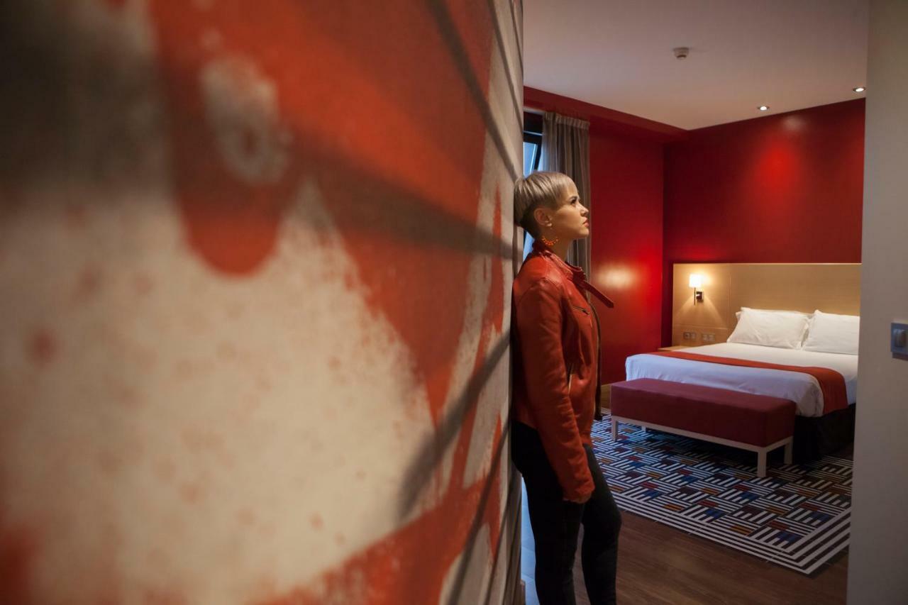 Spirit Hotel Gran Bilbao Dış mekan fotoğraf The art of the hotel