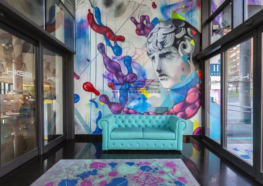 Spirit Hotel Gran Bilbao Dış mekan fotoğraf